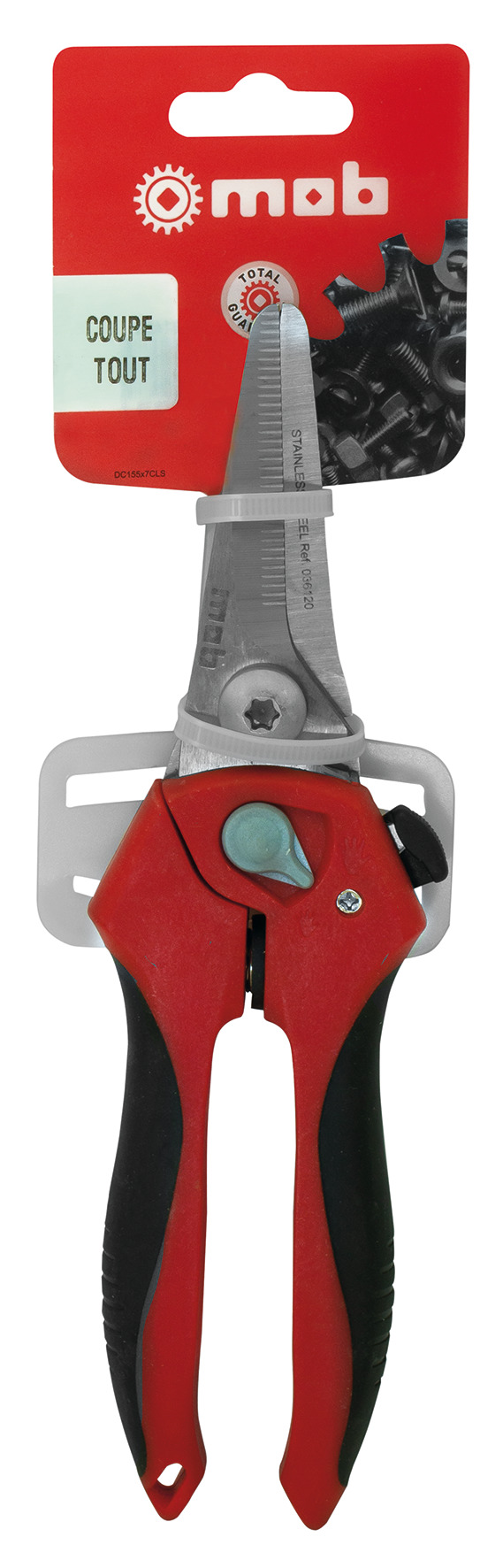 UNIVERSALSCHERE GERADE FORM, AUF BLISTER