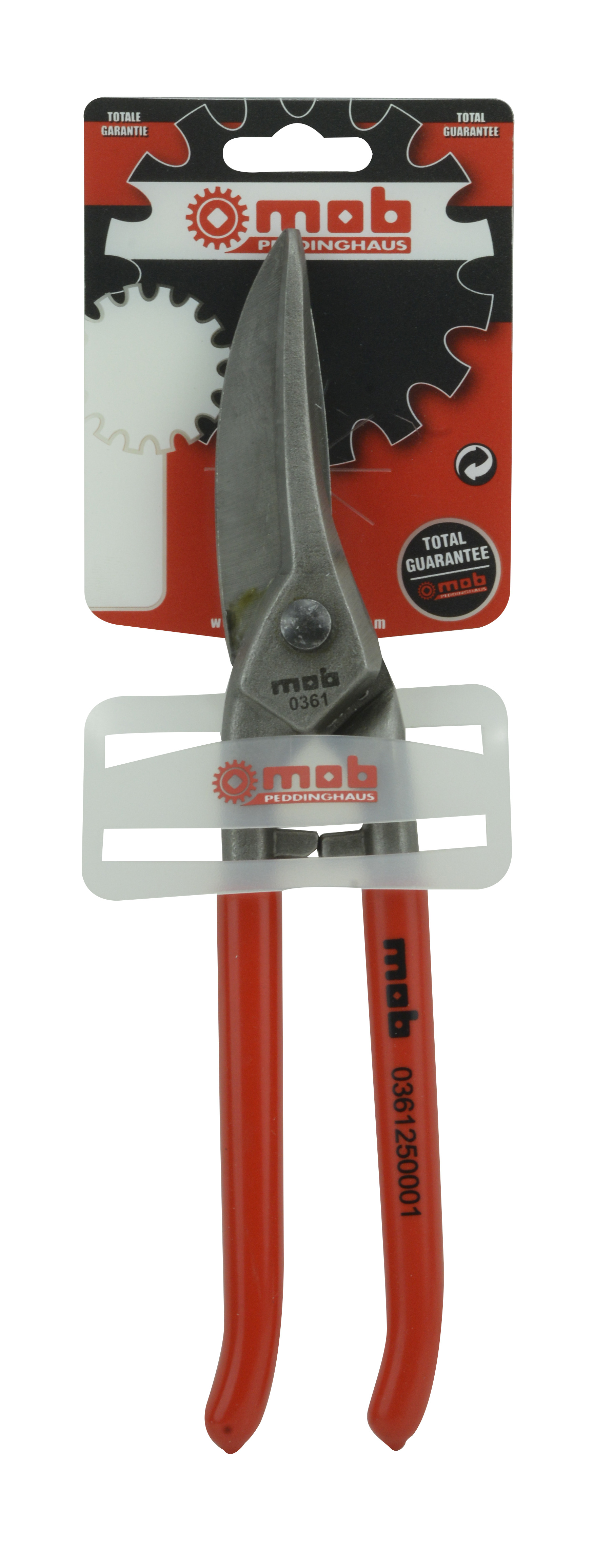 HANDBLECHSCHERE, AUF BLISTER