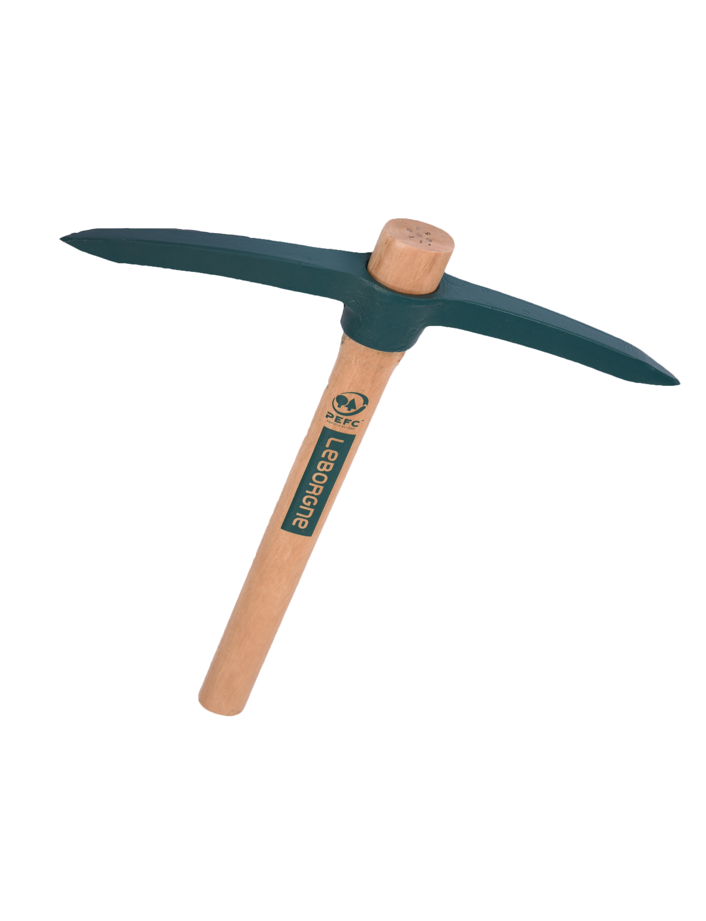 Spitzhacke (720 g) Stiel aus 100% PEFC-zertifiziertem Holz (370 mm)