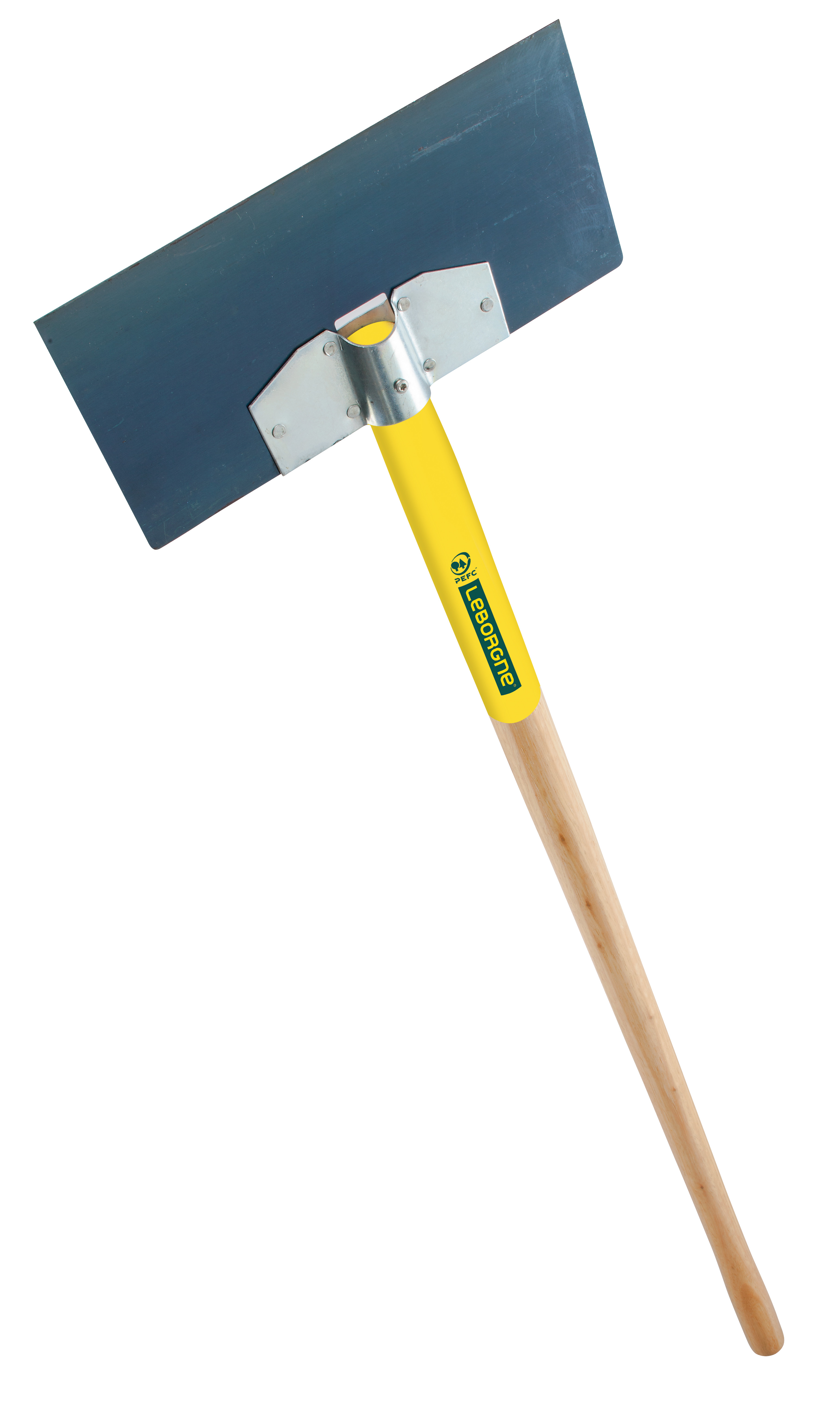 Stoßscharre (30 cm) mit Stiel aus 100% PEFC-zertifiziertem Holz (110 cm)