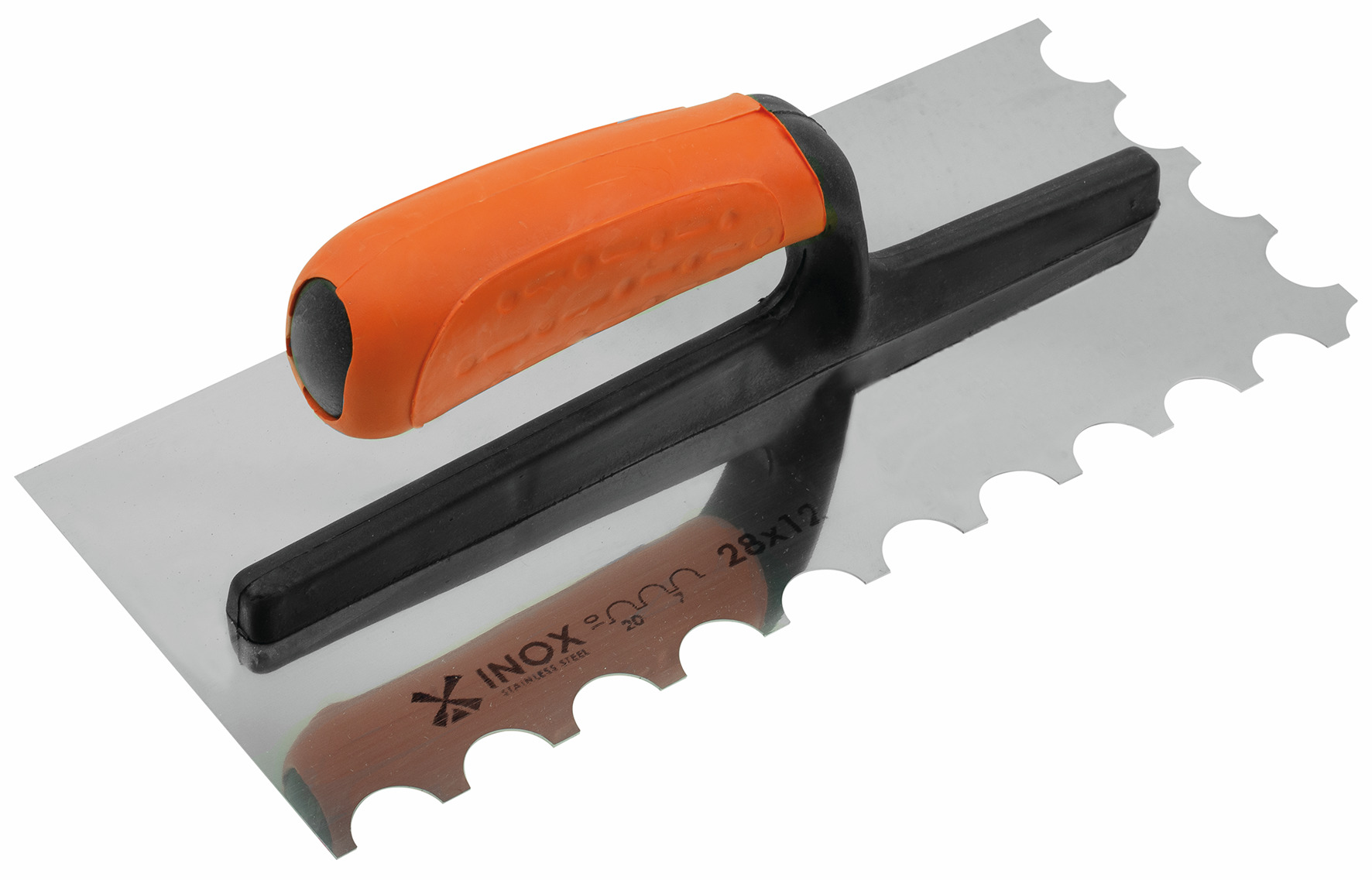 1/2 RUNDE GEZAHNTE EDELSTAHLKLINGE