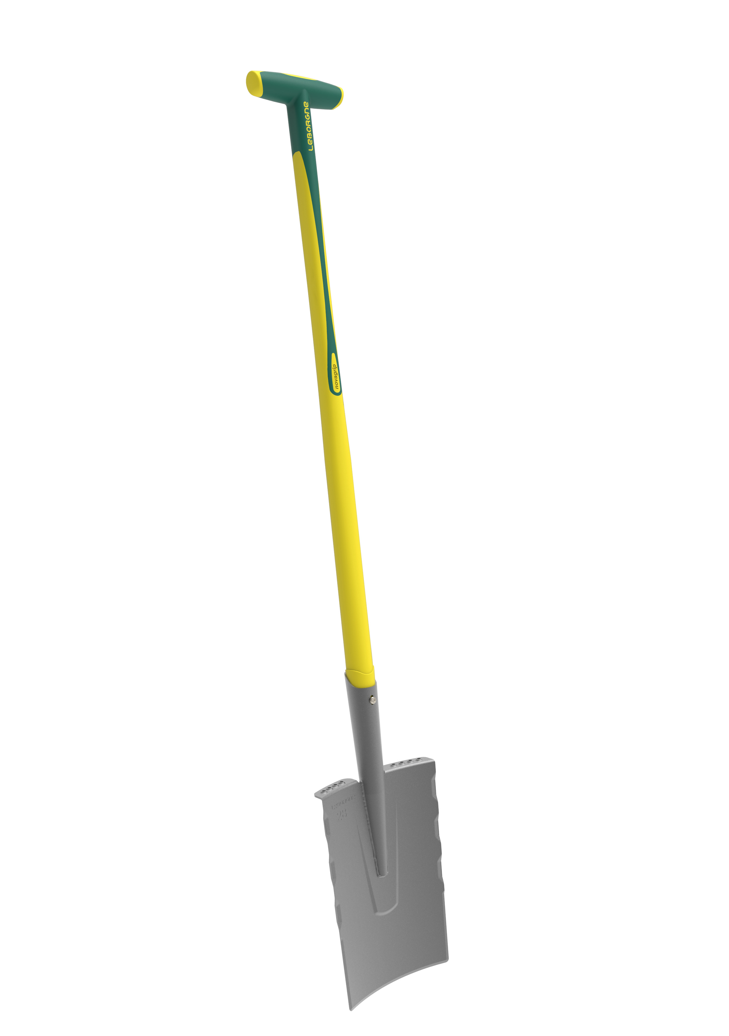 Duopro Senlis draining spade 28 cm, novagrip 90 cm YD handle