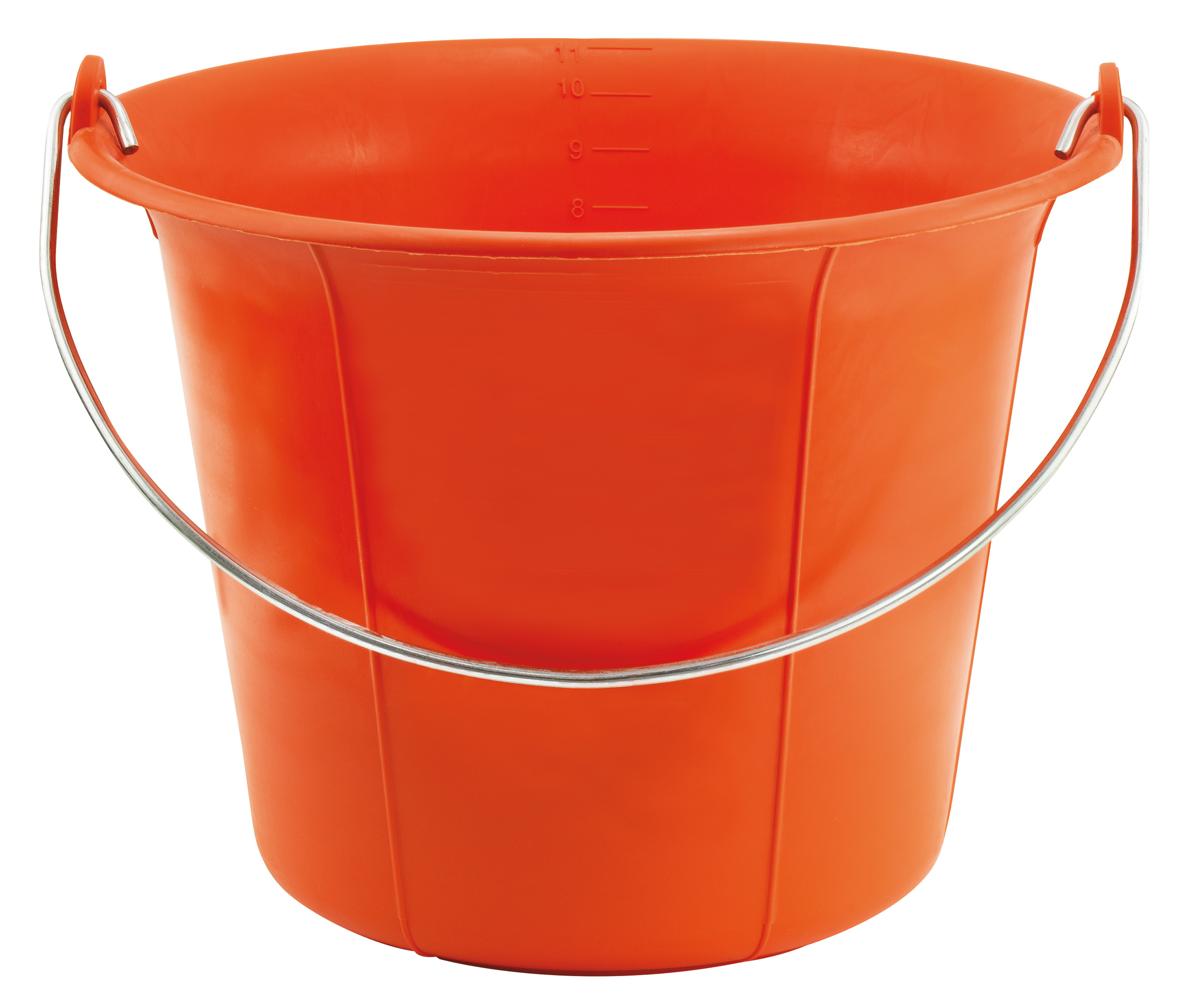 BUNTE KUNSTSTOFFEIMER ORANGE