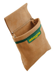 Maurertasche aus Spaltleder