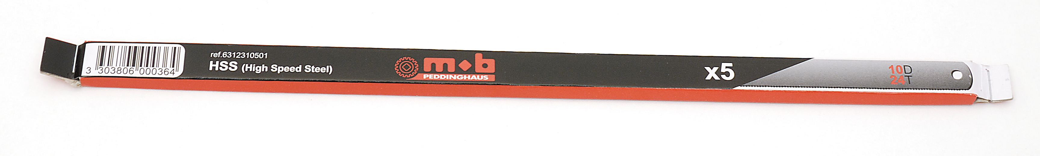 SÄGEBLATT HSS 000 - WEIß - 5ER SET - 300 MM