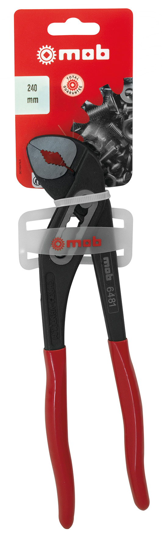 WASSERPUMPENZANGE MIT DURCHGESTECKTEM GELENK, AUF BLISTER