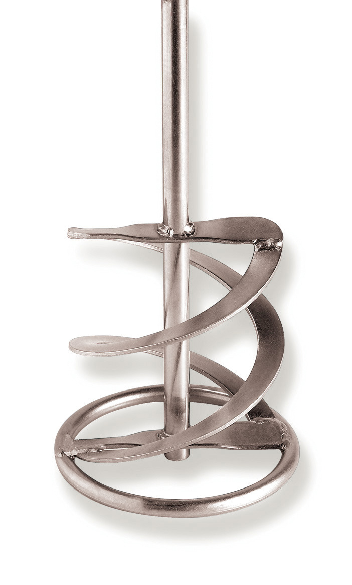 MÉLANGEUR À HÉLICES HÉLICOÏDALES POUR MATÉRIAUX VISQUEU