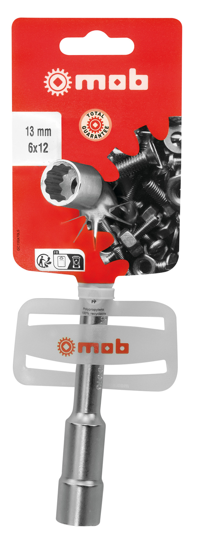 PFEIFENKOPFSCHLÜSSEL 6X12-KANT