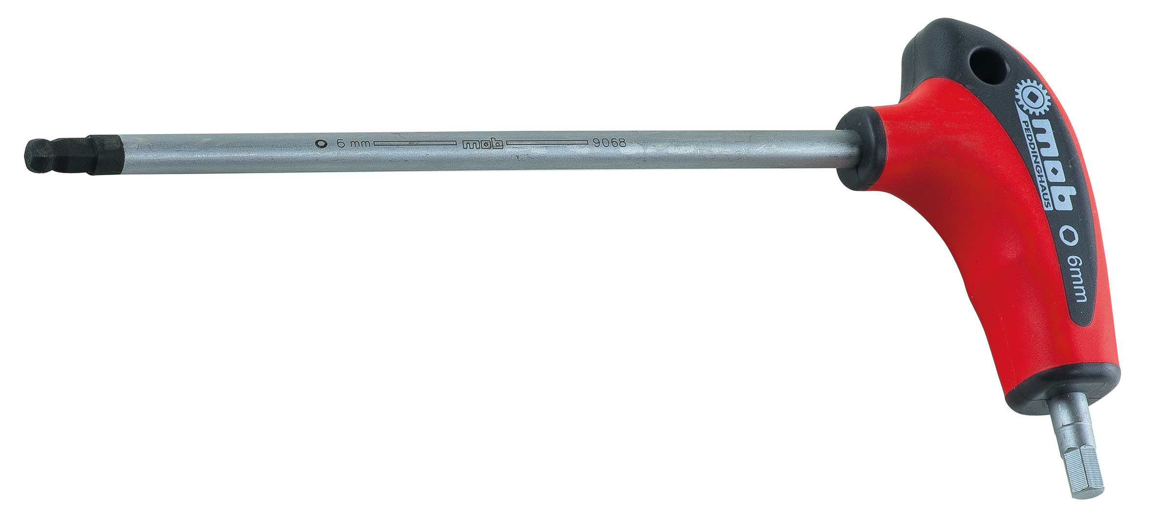 SECHSKANT-STIFTSCHLÜSSEL MIT T-GRIFF -  KUGELKOPF