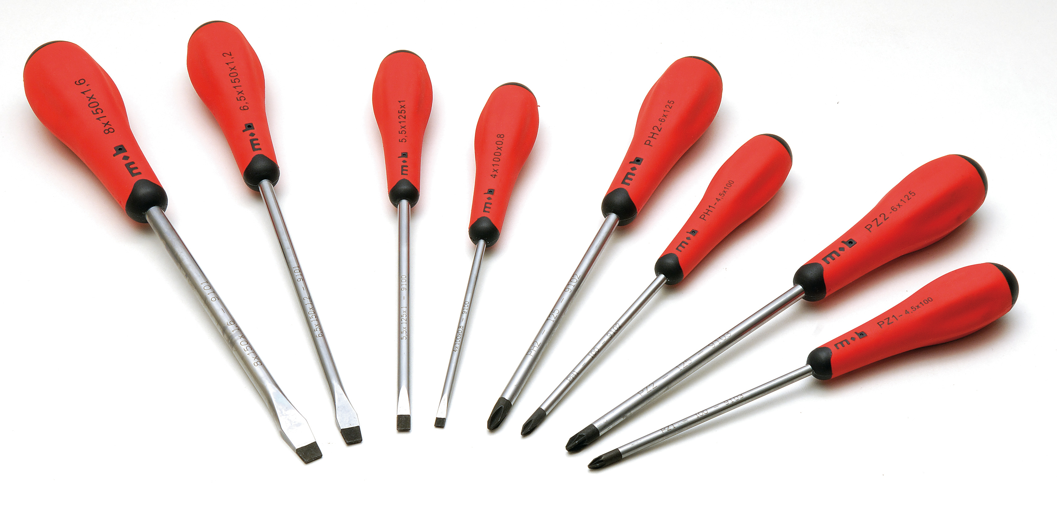 SCHRAUBENDREHERSATZ, 8-TEILIG - PHILLIPS UND POZIDRIV