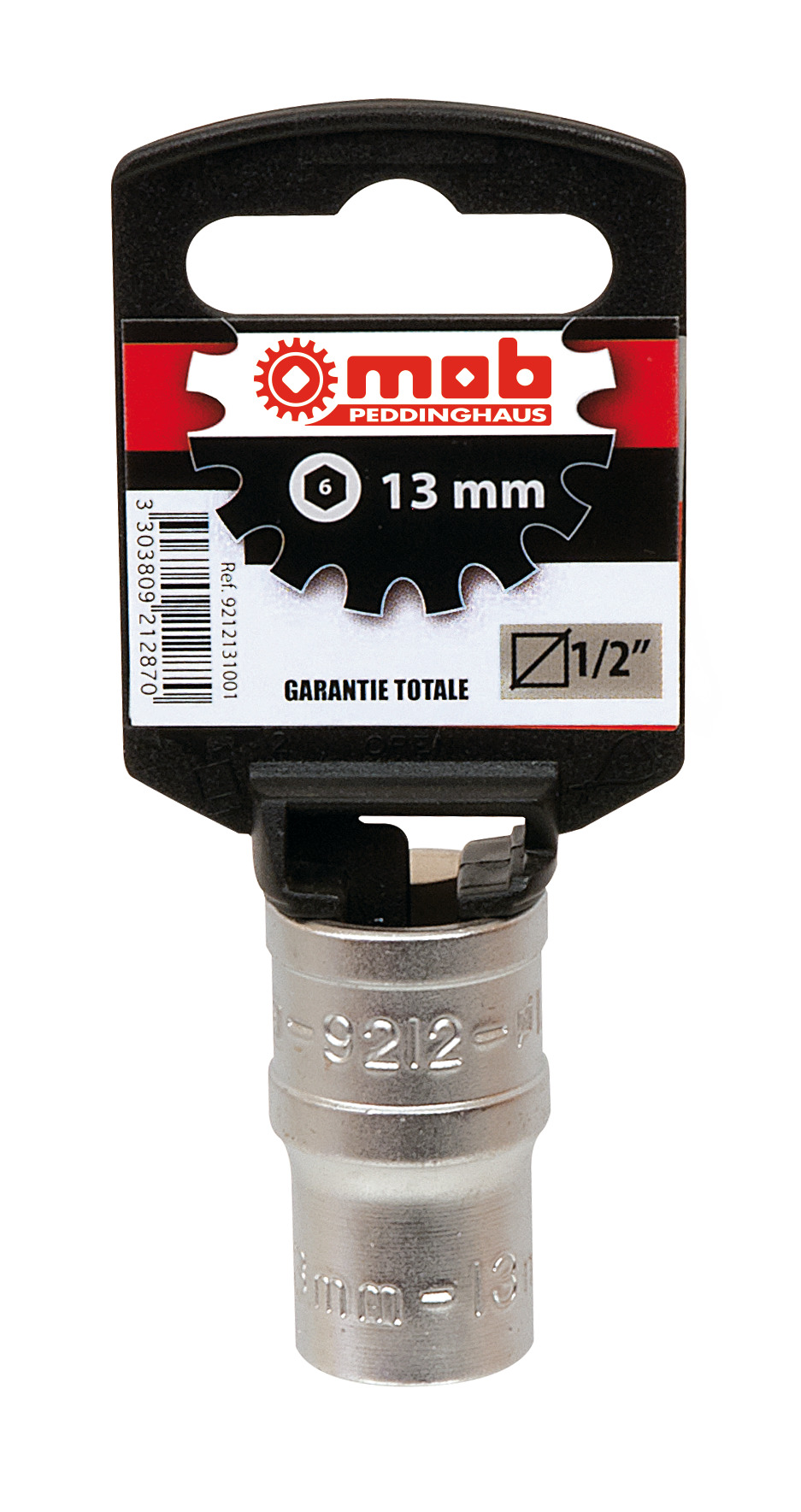 STECKSCHLÜSSEL-EINSATZ 12-KANT, 1/2''