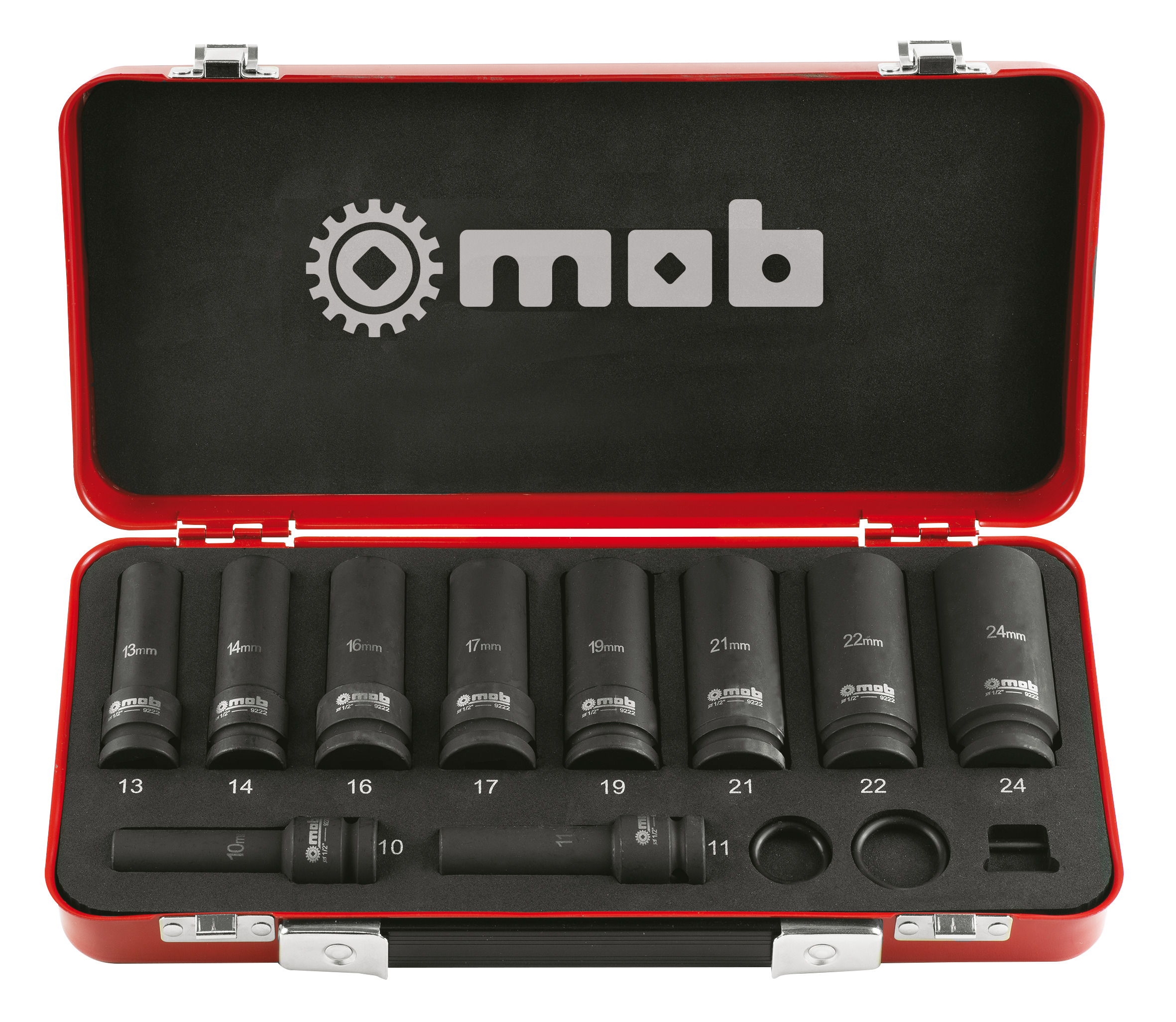 IMPACT 1/2'' STECKSCHLÜSSELSATZ - 10-TEILIG