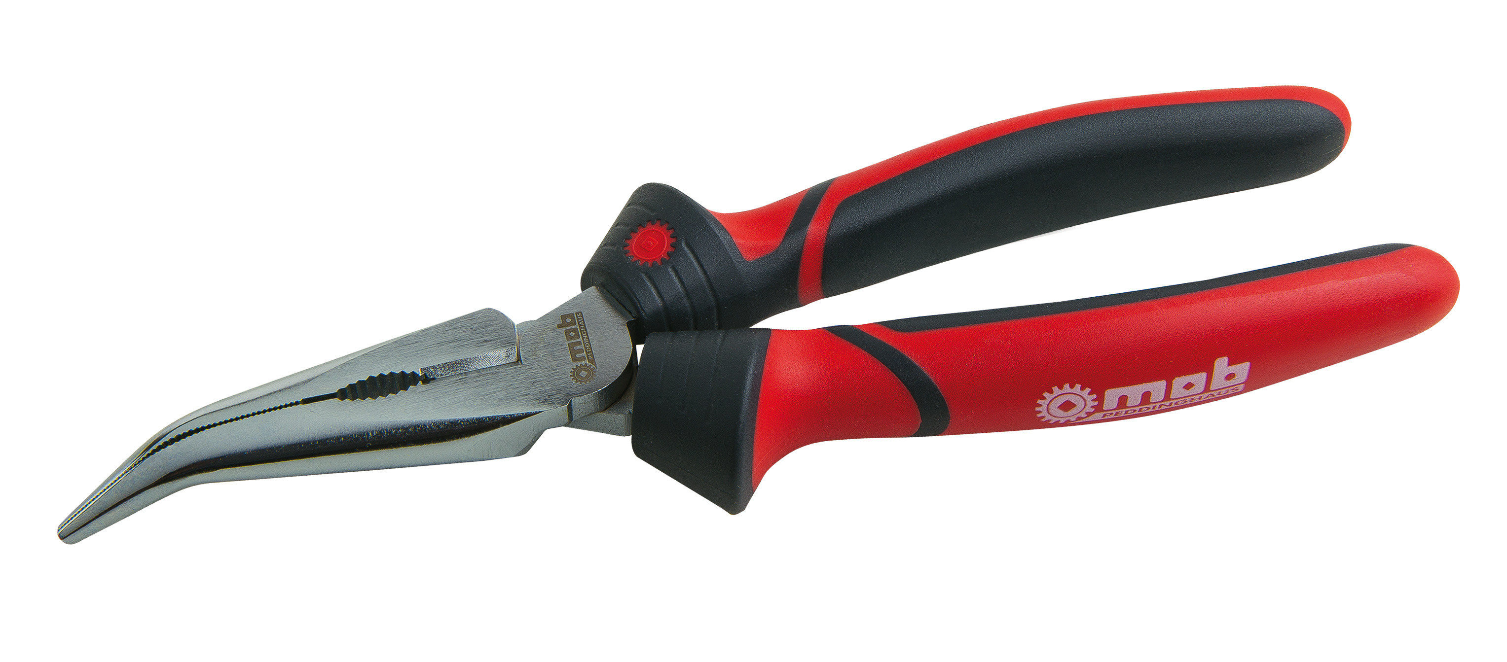 FLACHRUNDZANGE, ABGEWINKELT