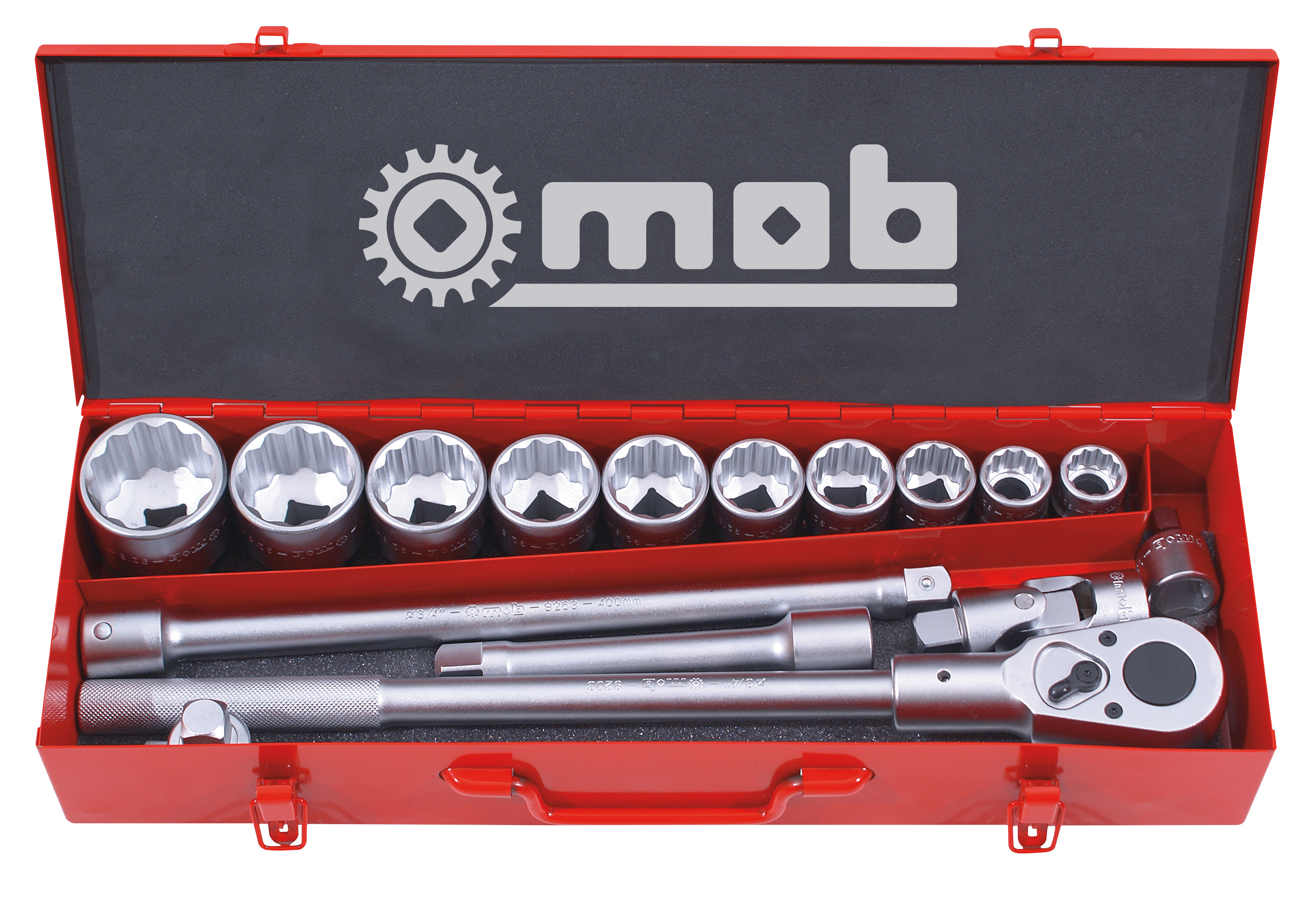 STECKSCHLUESSELSATZ -  3/4, 12-Kant