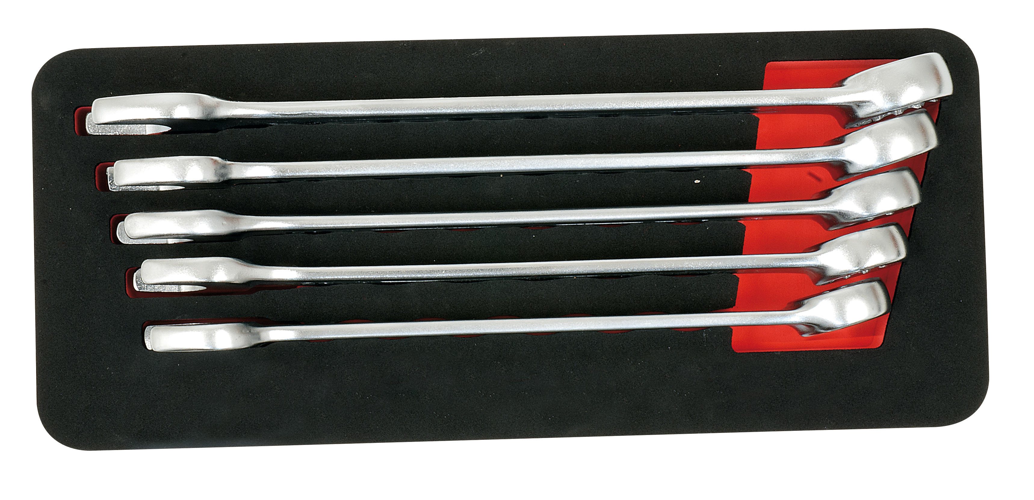 SCHAUMSTOFFMODUL MIT 5 RINGMAULSCHLÜSSELN