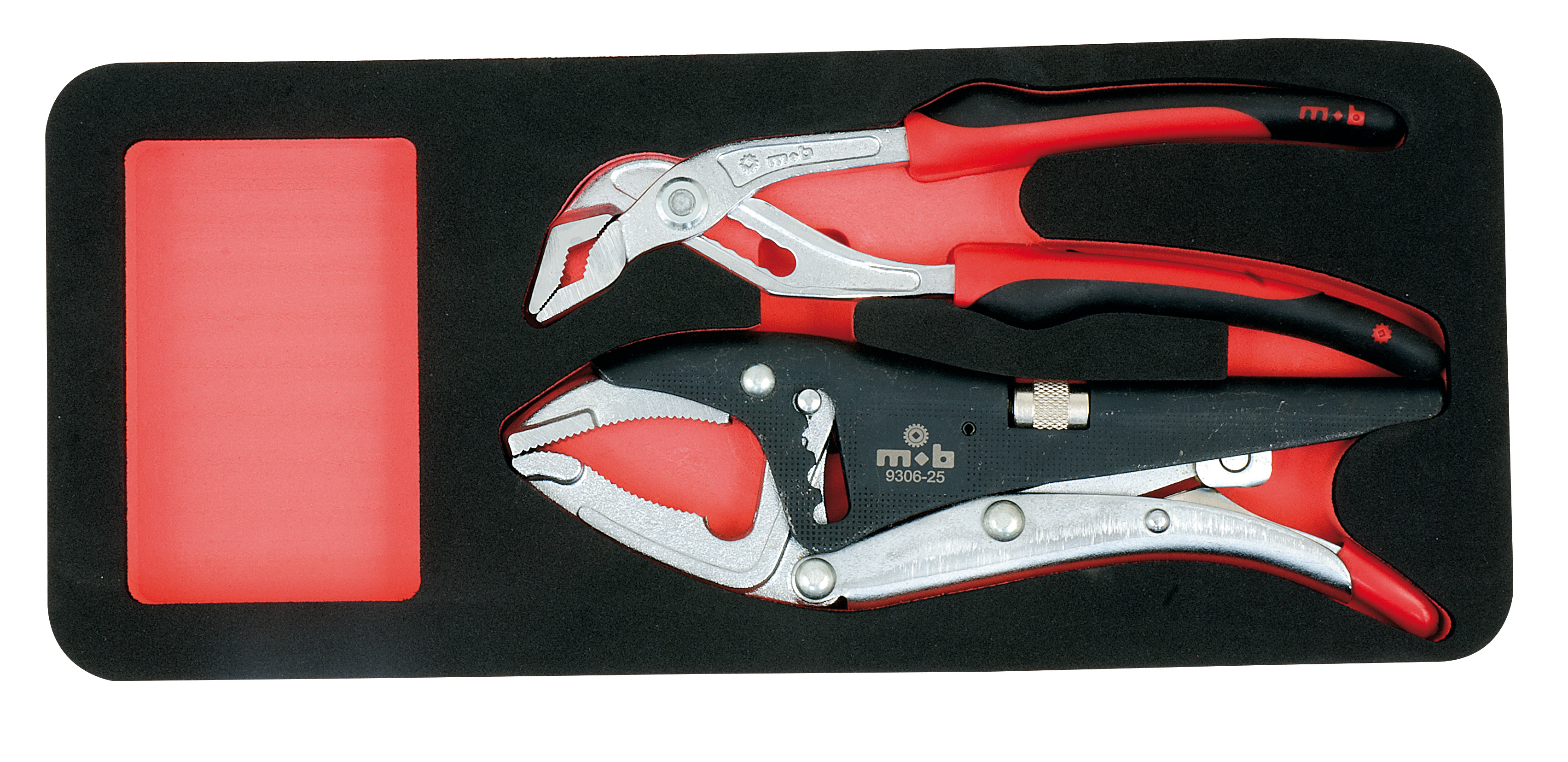 SCHAUMSTOFFMODUL MIT 2 ZANGEN