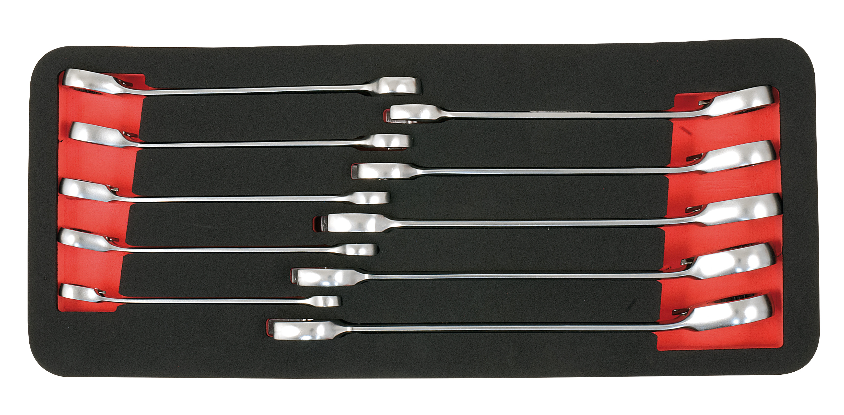 SCHAUMSTOFFMODUL MIT 10 RINGMAULSCHLÜSSELN