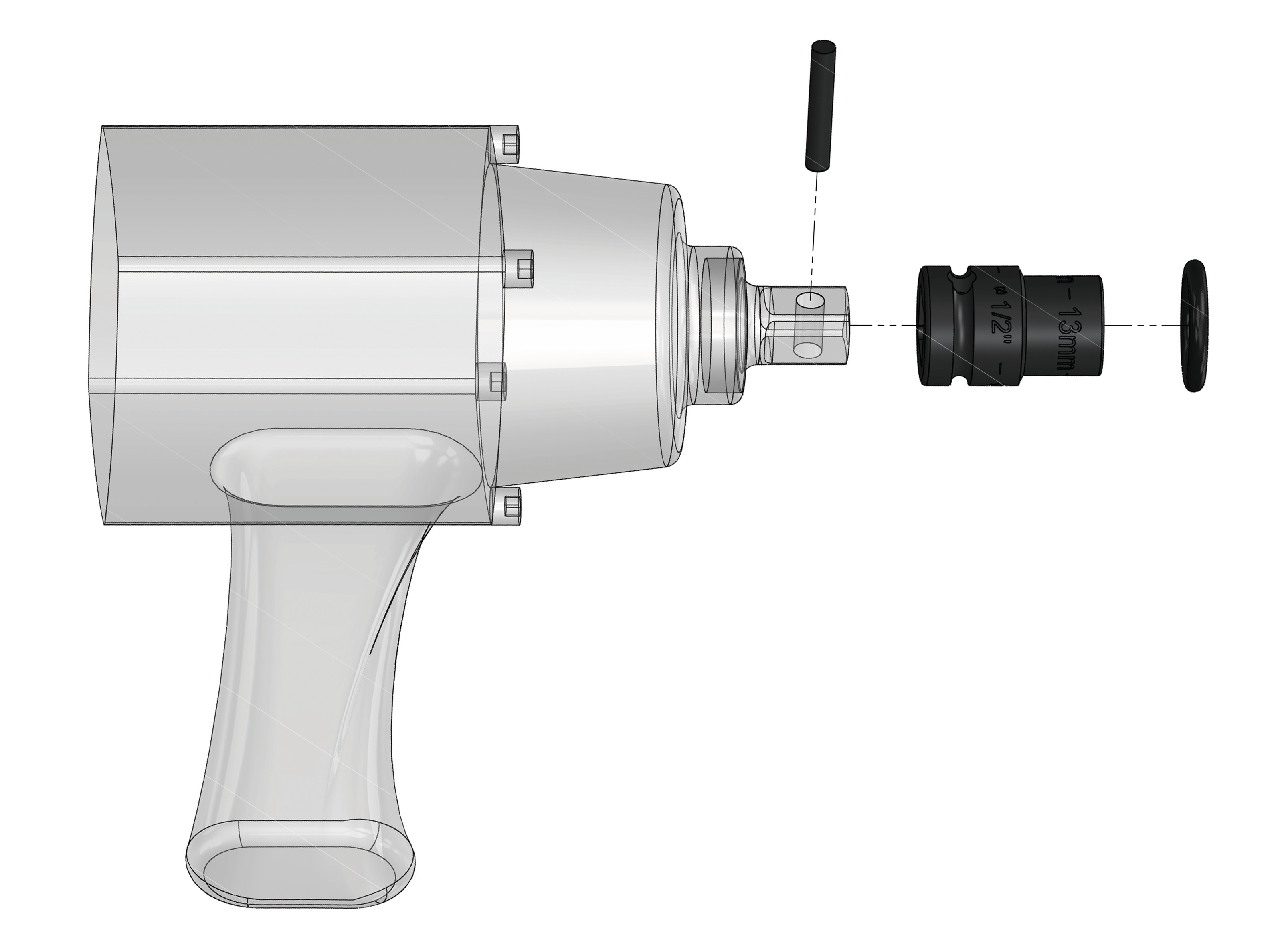 SICHERHEITSRING /-STIFT, 1/2''