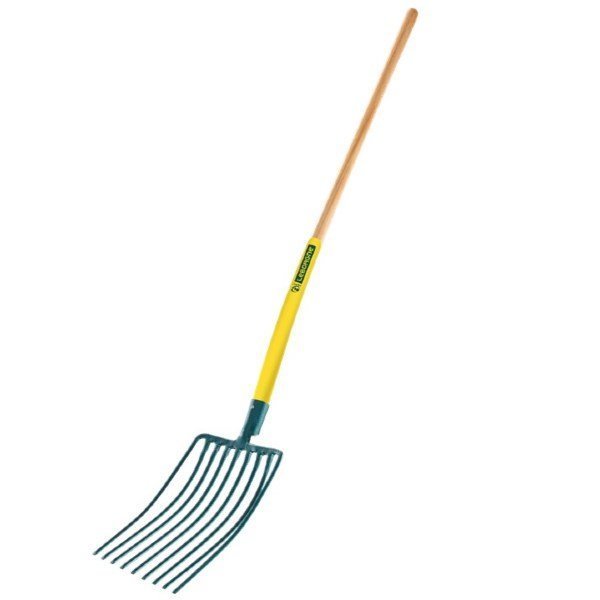 Schottergabel mit 9 Zinken ohne Stiel